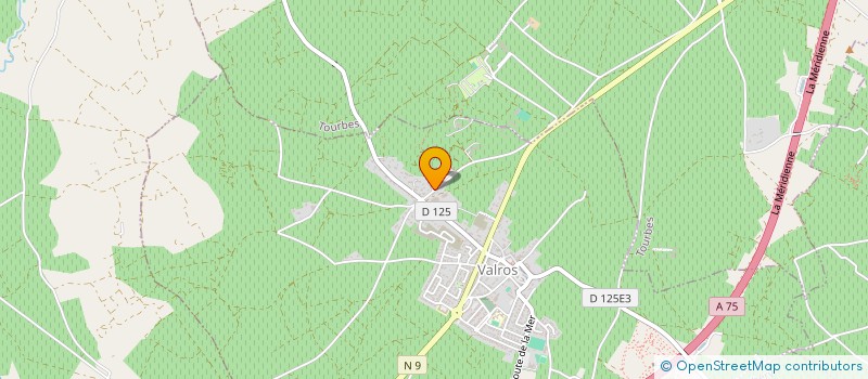 localisation de l'entreprise MONSIEUR ROBERT CHAIX  SERVIAN
