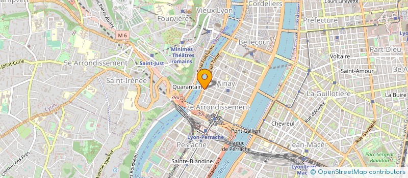 localisation de l'entreprise MONSIEUR ROBERT CHAPIRON  LYON