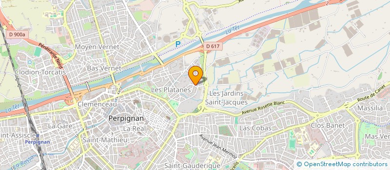 localisation de l'entreprise MONSIEUR ROBERT CHARCOS à PERPIGNAN