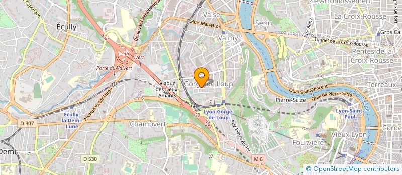 localisation de l'entreprise MONSIEUR ROBERT CHARREYRON à LYON