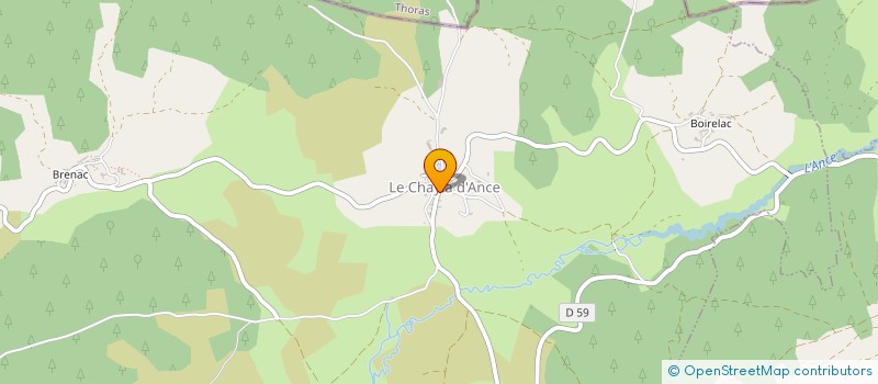 localisation de l'entreprise MONSIEUR ROBERT CHARRIER à SAINT-PAUL-LE-FROID