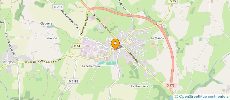 localisation de l'entreprise MONSIEUR ROBERT CHATELAT  SARTILLY-BAIE-BOCAGE