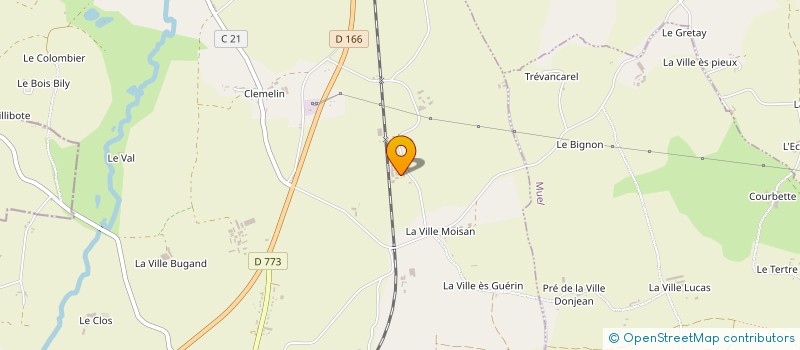 localisation de l'entreprise MONSIEUR ROBERT CHATELET à GAEL