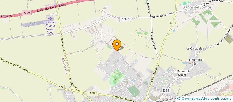 localisation de l'entreprise MONSIEUR ROBERT CHEF  YVETOT