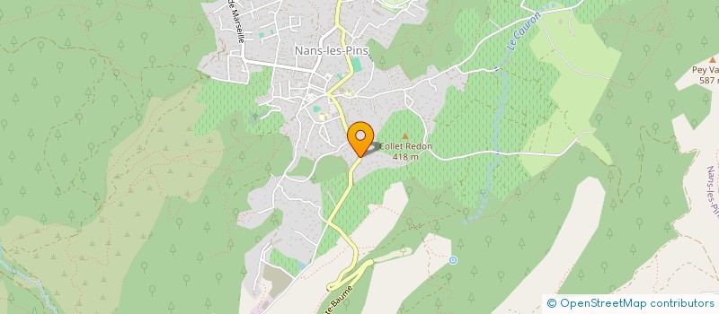 localisation de l'entreprise MONSIEUR ROBERT CHEILAN  NANS-LES-PINS