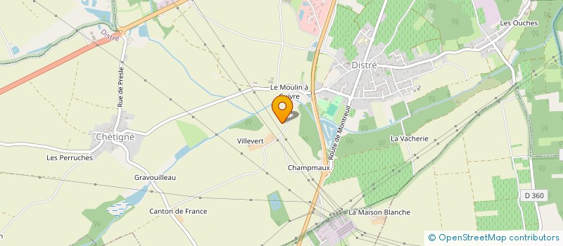 localisation de l'entreprise MONSIEUR ROBERT CHEVALLIER à SOUZAY-CHAMPIGNY