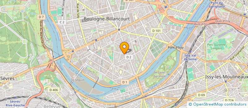 localisation de l'entreprise MONSIEUR ROBERT CHIGNON à BOULOGNE-BILLANCOURT