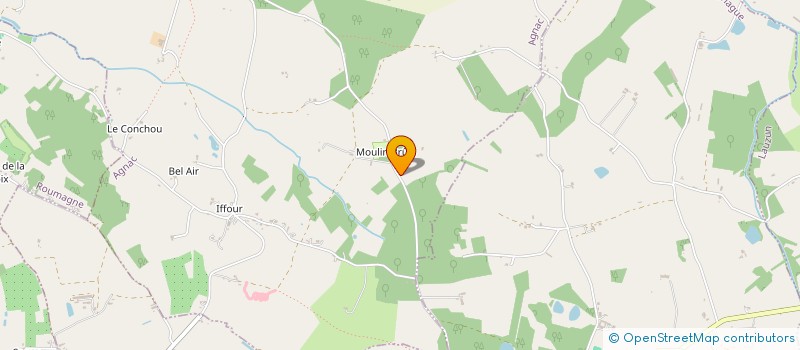 localisation de l'entreprise MONSIEUR ROBERT CHURCH  AGNAC