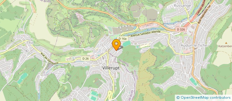 localisation de l'entreprise MONSIEUR ROBERT CIRE  AUDUN LE TICHE