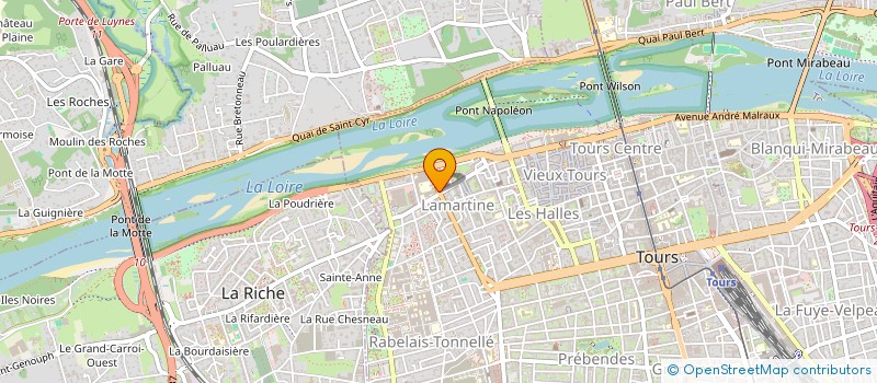 localisation de l'entreprise MONSIEUR ROBERT CLAMART  TOURS