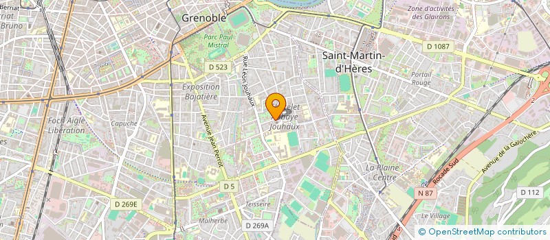 localisation de l'entreprise MONSIEUR ROBERT CLERC à GRENOBLE