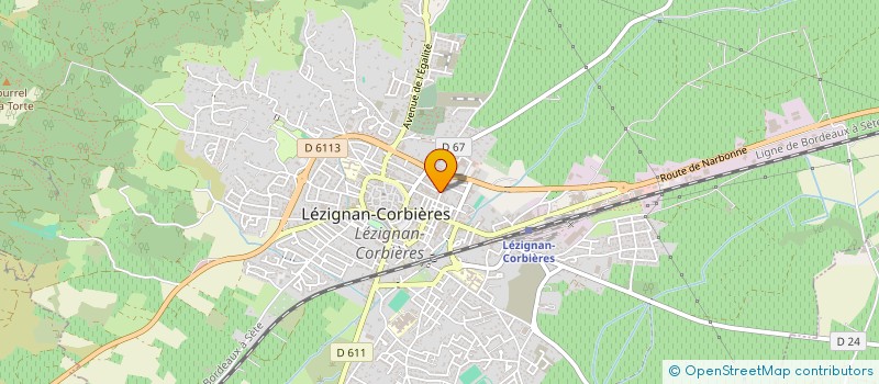 localisation de l'entreprise MONSIEUR ROBERT CLOTTES  LEZIGNAN-CORBIERES