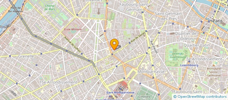 localisation de l'entreprise MONSIEUR ROBERT CLUZAN à PARIS