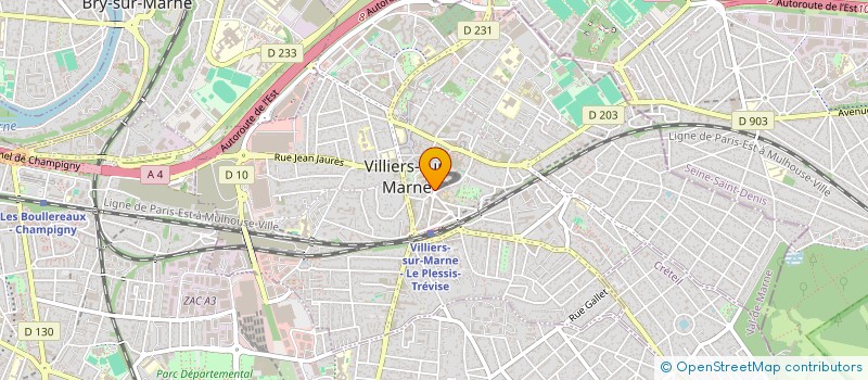 localisation de l'entreprise MONSIEUR ROBERT COHEN à VILLIERS-SUR-MARNE