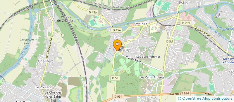 localisation de l'entreprise MONSIEUR ROBERT COMBET à MAGNY-LE-HONGRE