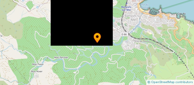 localisation de l'entreprise MONSIEUR ROBERT COME  BANYULS-SUR-MER