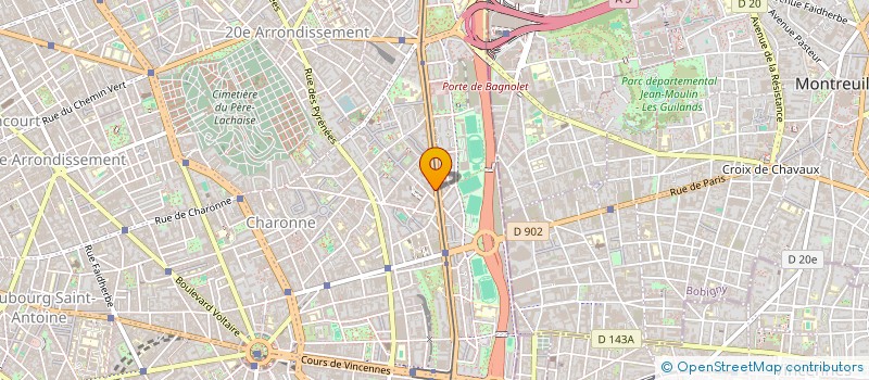 localisation de l'entreprise MONSIEUR ROBERT CONRAD  PARIS