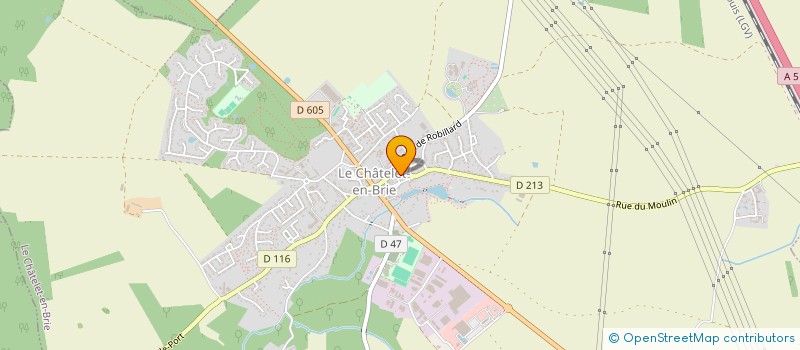 localisation de l'entreprise MONSIEUR ROBERT CONSOLAT à LE CHATELET-EN-BRIE