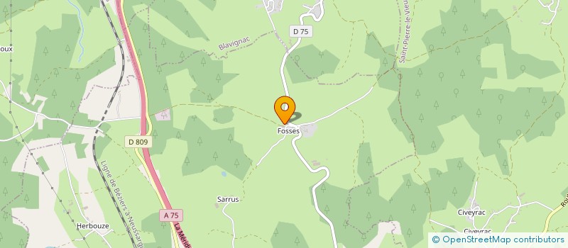 localisation de l'entreprise MONSIEUR ROBERT CONSTAND  SAINT-CHELY-D'APCHER