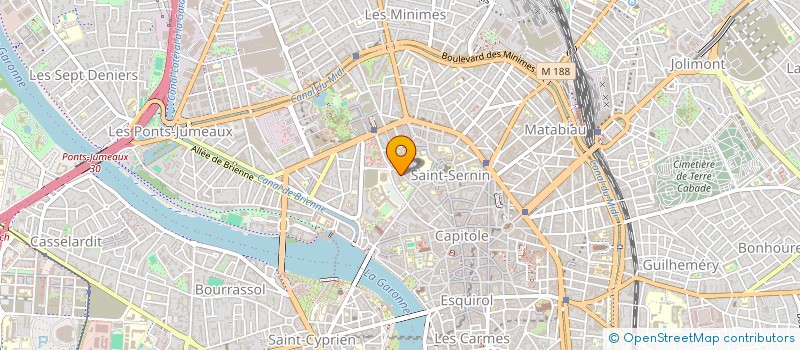localisation de l'entreprise MONSIEUR ROBERT CORMARY à TOULOUSE