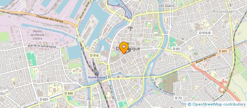 localisation de l'entreprise MONSIEUR ROBERT CORNU à DUNKERQUE