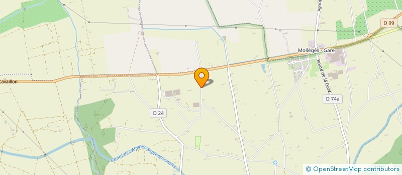 localisation de l'entreprise MONSIEUR ROBERT CORVI  EYGALIERES