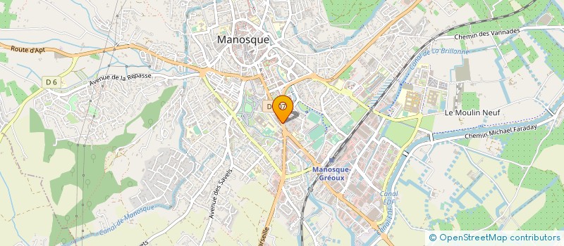 localisation de l'entreprise MONSIEUR ROBERT COSTA à MANOSQUE