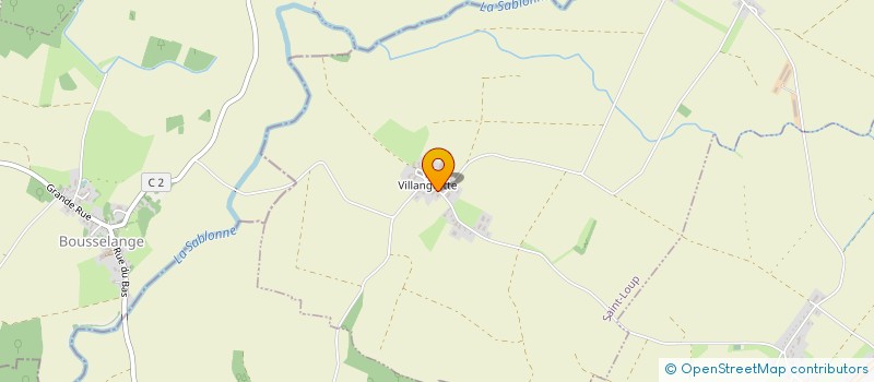 localisation de l'entreprise MONSIEUR ROBERT COTTET-EMARD  VILLERS LES BOIS