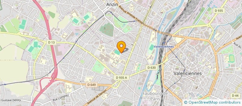 localisation de l'entreprise MONSIEUR ROBERT COURTEAU  VALENCIENNES