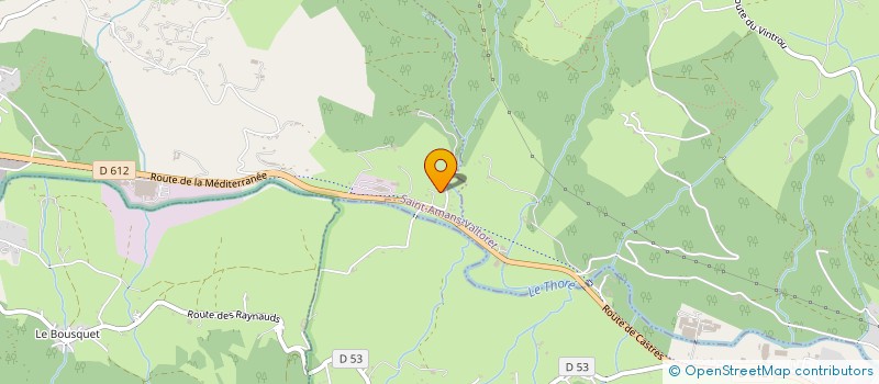 localisation de l'entreprise MONSIEUR ROBERT CREMADES  BOUT-DU-PONT-DE-LARN