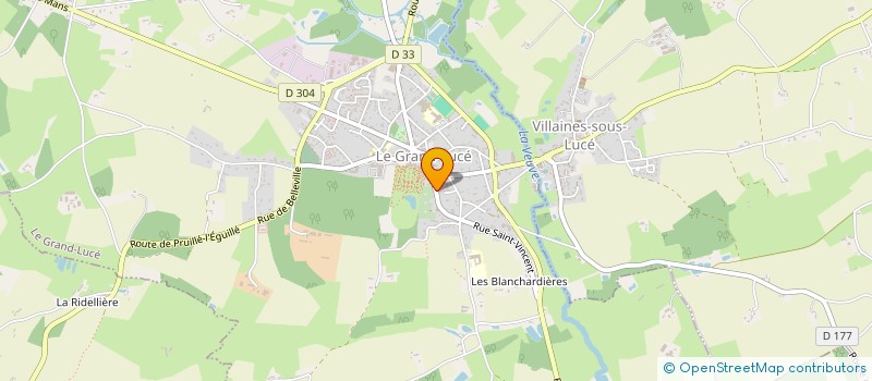 localisation de l'entreprise MONSIEUR ROBERT CSEH  LE GRAND-LUCE