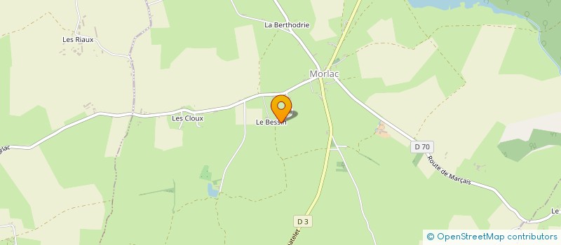 localisation de l'entreprise MONSIEUR ROBERT DAGOIS  MORLAC