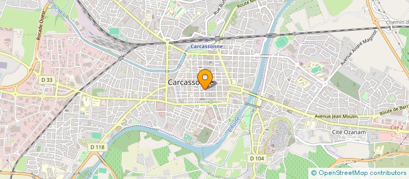 localisation de l'entreprise MONSIEUR ROBERT DALLASTON à CARCASSONNE