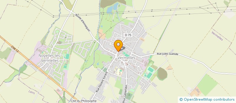 localisation de l'entreprise MONSIEUR ROBERT DALLE  VERMELLES