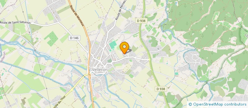 localisation de l'entreprise MONSIEUR ROBERT DARAGNES  VELLERON