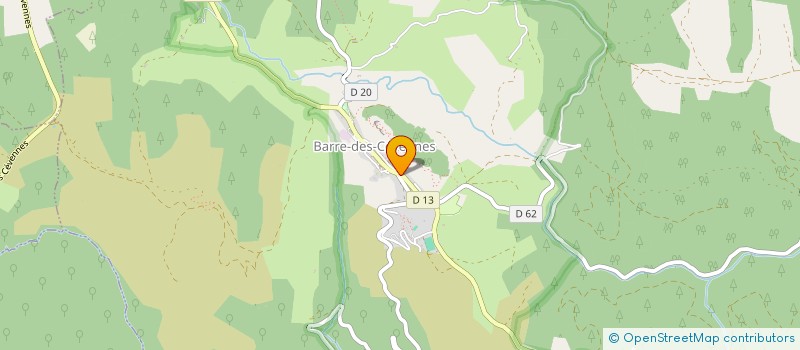 localisation de l'entreprise MONSIEUR ROBERT DAUDE  FLORAC TROIS RIVIERES