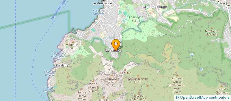 localisation de l'entreprise MONSIEUR ROBERT DAUMAS  MARSEILLE