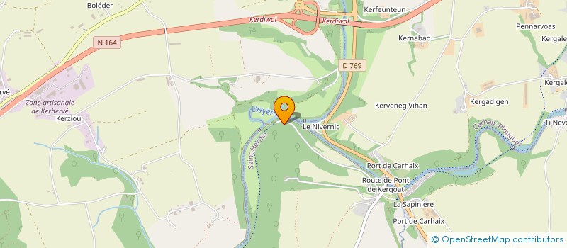 localisation de l'entreprise MONSIEUR ROBERT DE BOISSIER  SAINT HERNIN