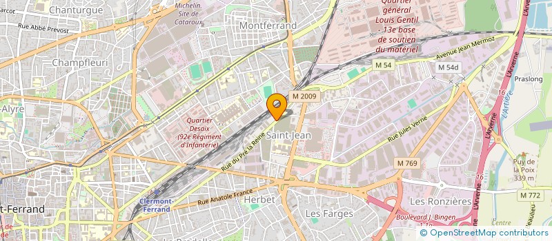 localisation de l'entreprise MONSIEUR ROBERT DE FREITAS à CLERMONT-FERRAND