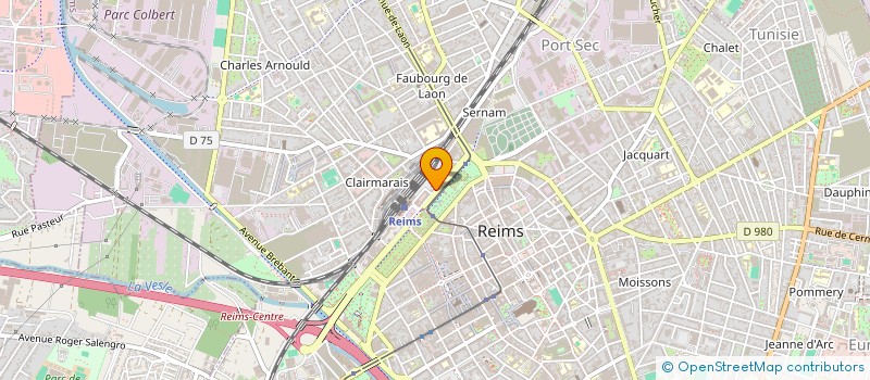 localisation de l'entreprise MONSIEUR ROBERT DE MOL  REIMS