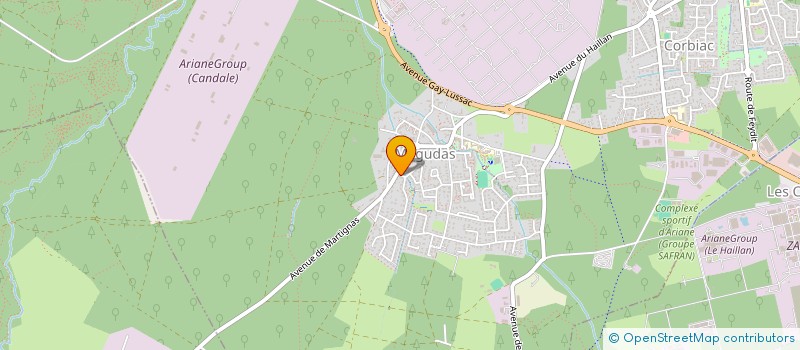 localisation de l'entreprise MONSIEUR ROBERT DEBERNARDI  SAINT-MEDARD-EN-JALLES