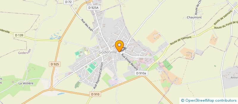 localisation de l'entreprise MONSIEUR ROBERT DECHAMPS  GODERVILLE