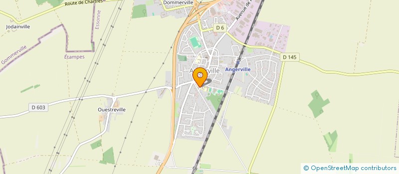 localisation de l'entreprise MONSIEUR ROBERT DEFILLES à ANGERVILLE