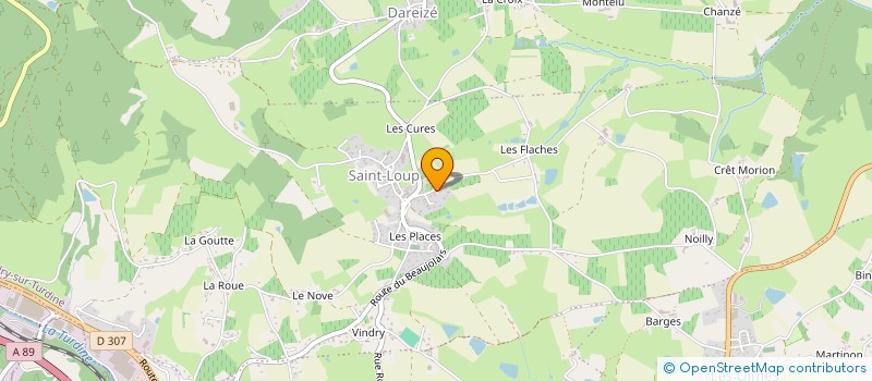 localisation de l'entreprise MONSIEUR ROBERT DEFLACHE à VINDRY-SUR-TURDINE