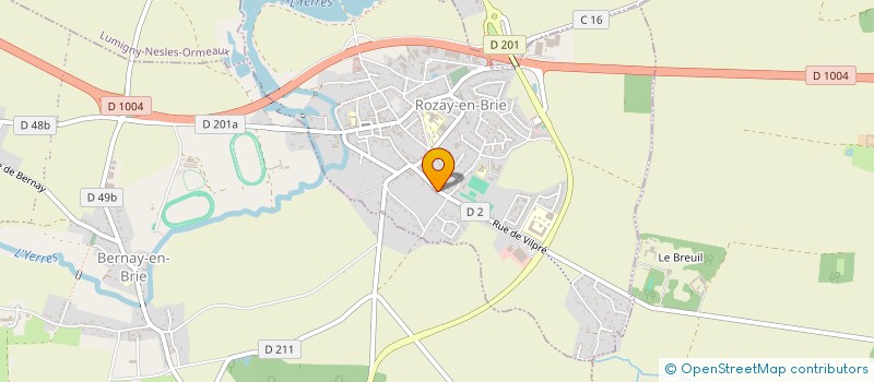 localisation de l'entreprise MONSIEUR ROBERT DEGAUCHY  ROZAY-EN-BRIE