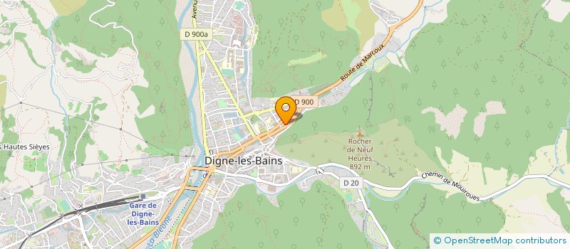 localisation de l'entreprise MONSIEUR ROBERT DEGLIESPOSTI à DIGNE-LES-BAINS