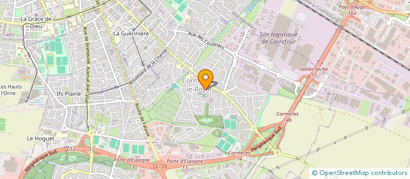 localisation de l'entreprise MONSIEUR ROBERT DELANGE  CORMELLES-LE-ROYAL