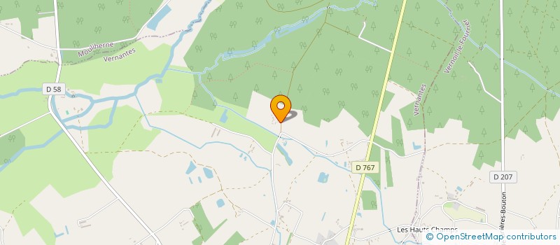 localisation de l'entreprise MONSIEUR ROBERT DELAUNAY  NOYANT-VILLAGES