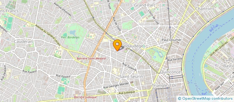 localisation de l'entreprise MONSIEUR ROBERT DELAY à BORDEAUX