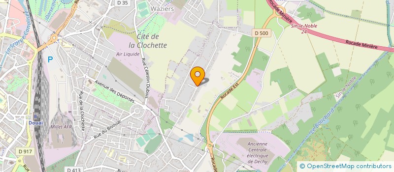 localisation de l'entreprise MONSIEUR ROBERT DELSAUT  SIN-LE-NOBLE